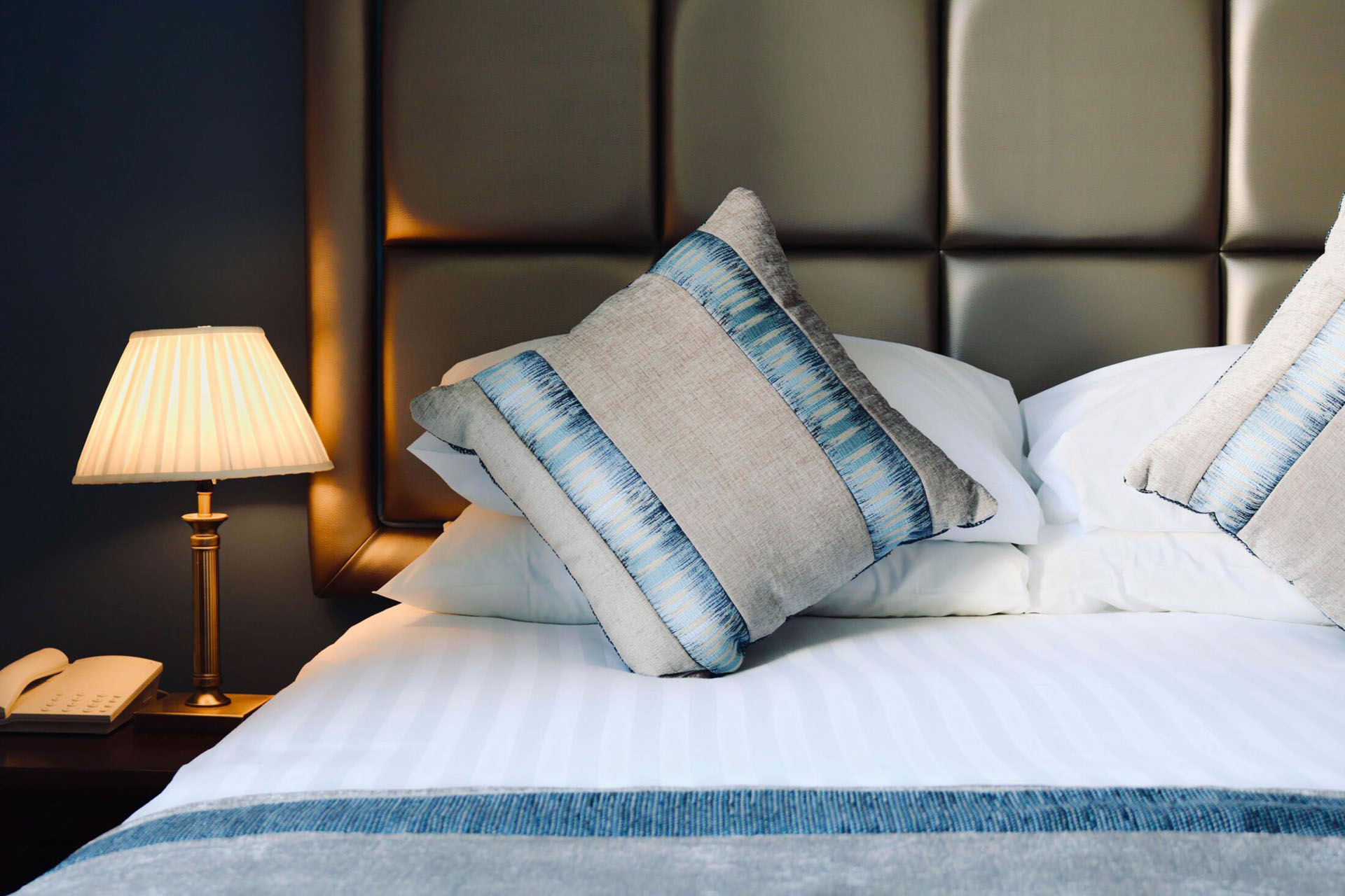Bedroom at Abbey Sands Hotel